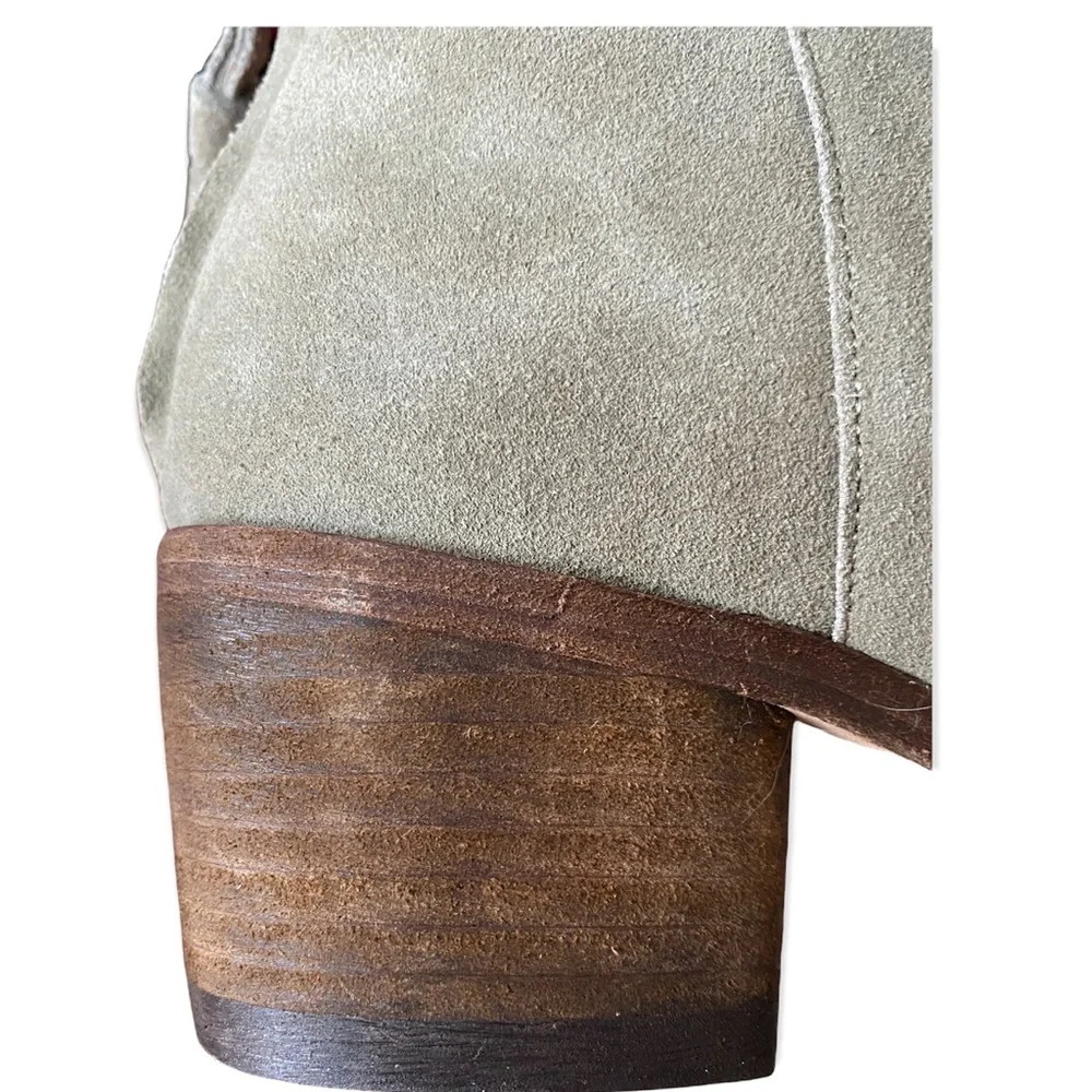 NWT Matt Bernson Beige Suede ankle boots Boho Booties Size 8 - Picture 9 of 15